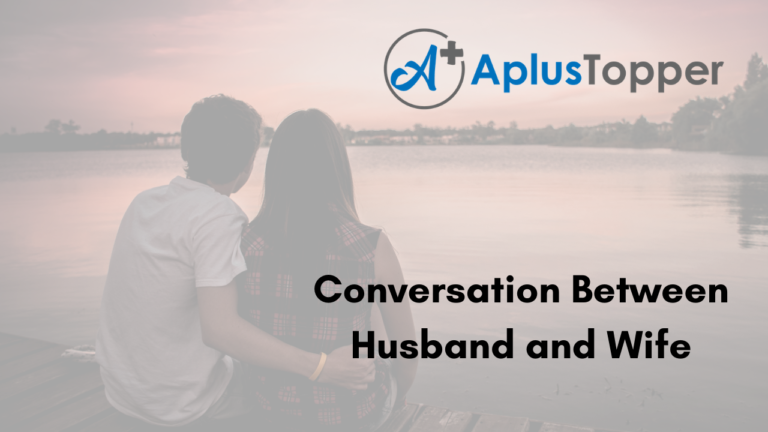 Conversation Between Husband and Wife Sample and Guidelines for ...