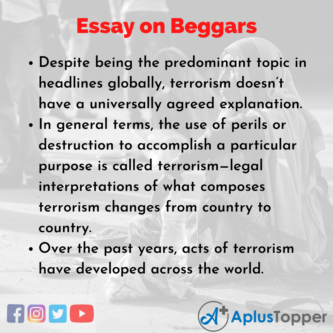 Essay about Beggars