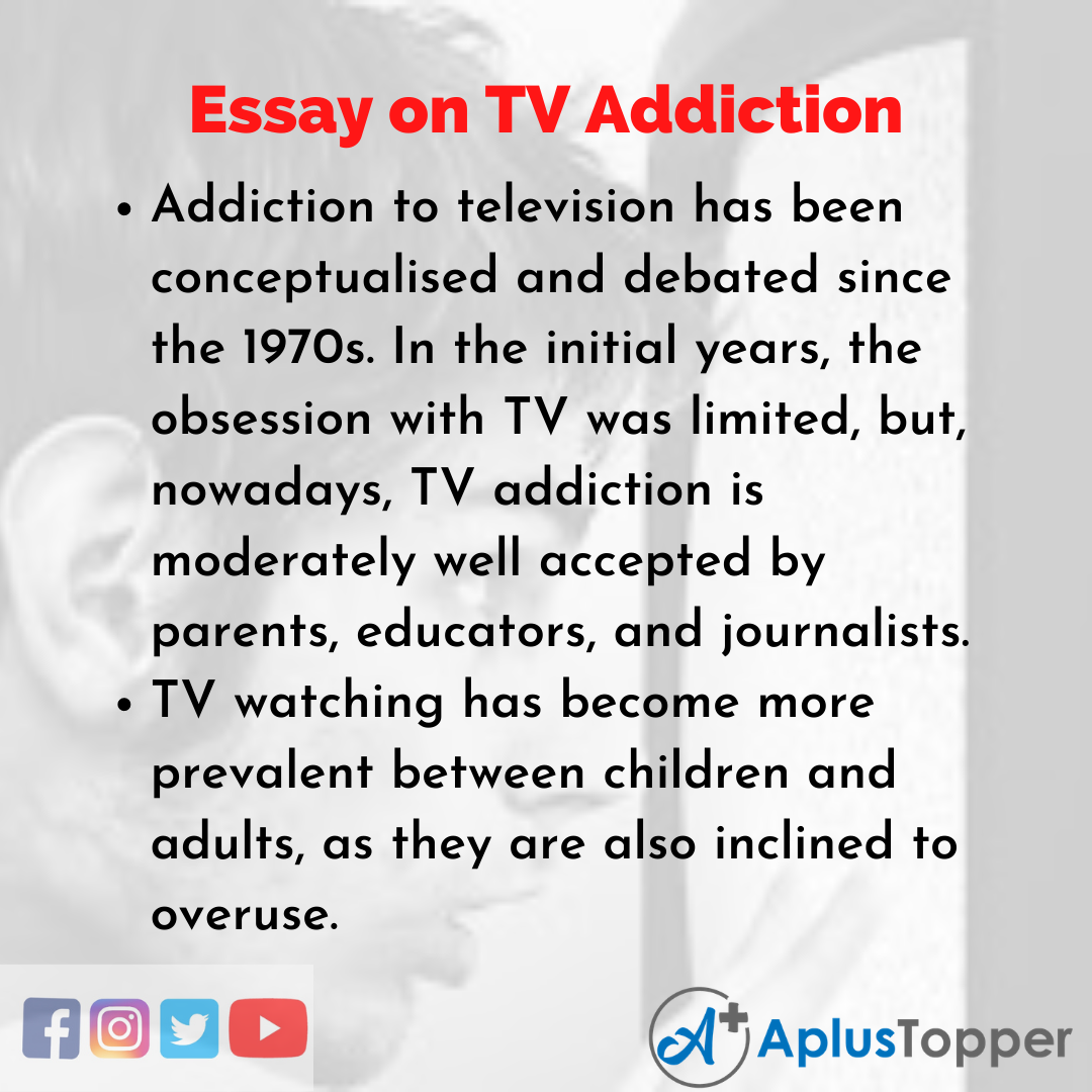 Essay about TV Addiction