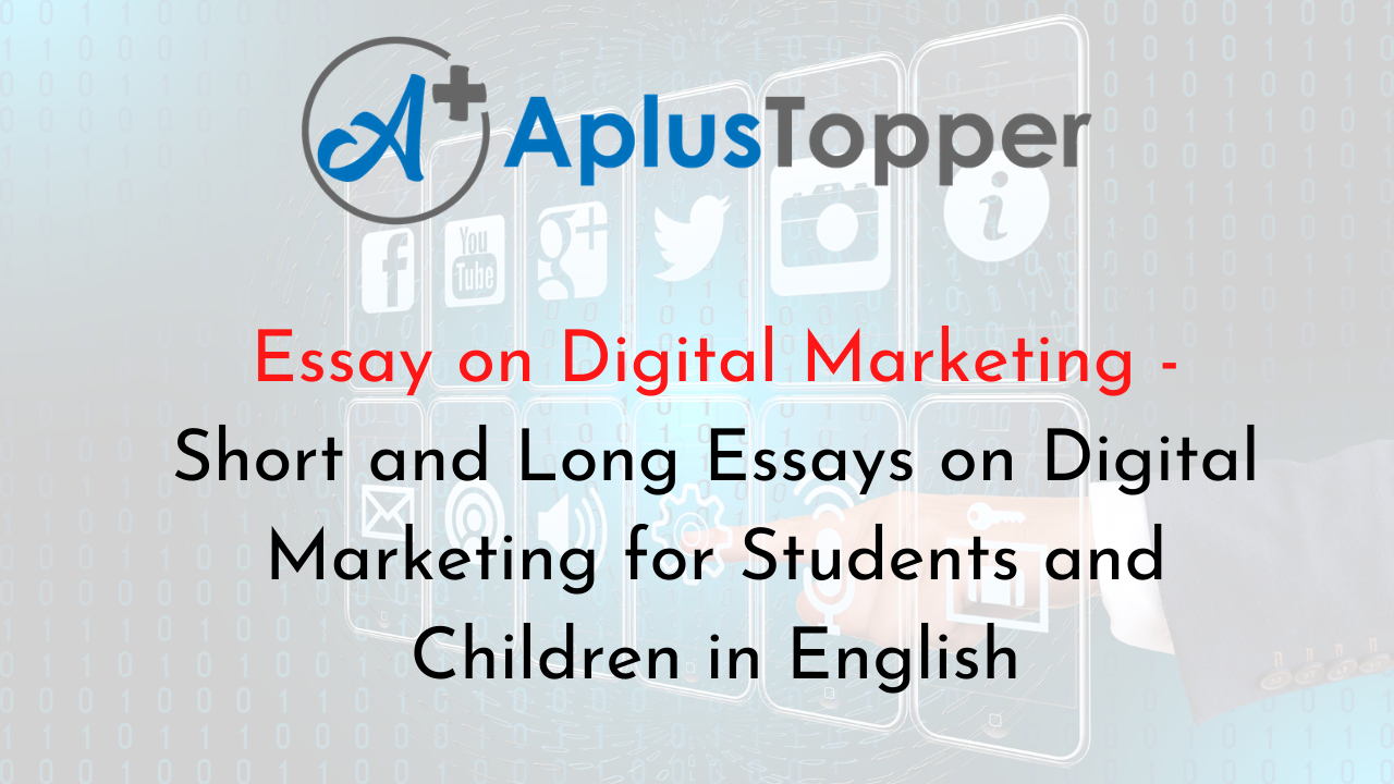 Essay on Digital Marketing