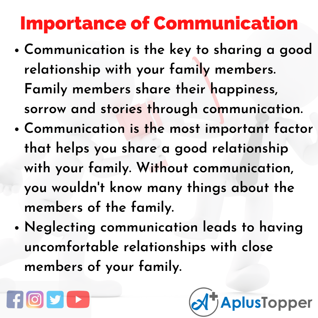Essay on Importance of Communication