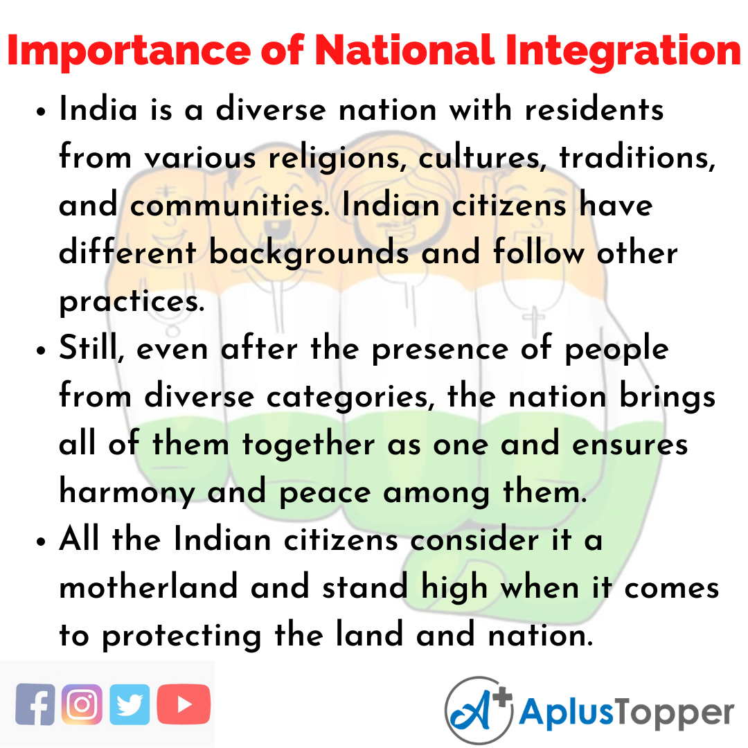 Essay on Importance of National Integration
