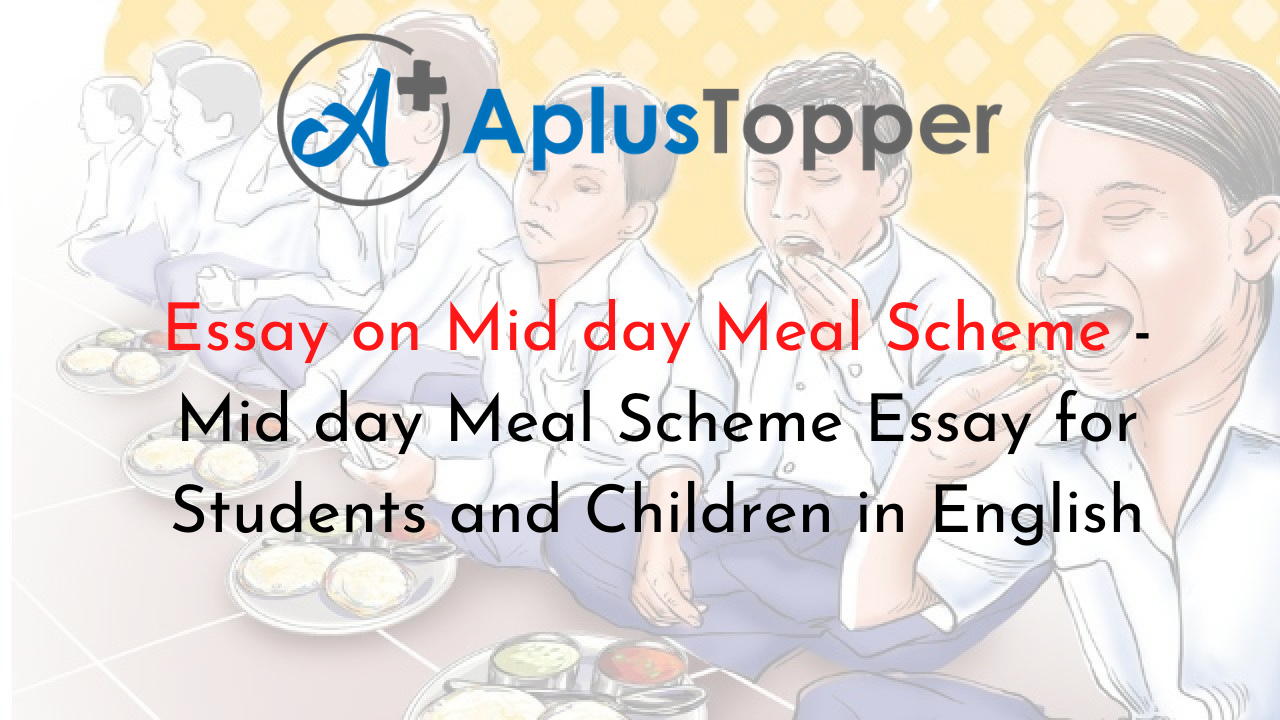 essay on mid day meal scheme