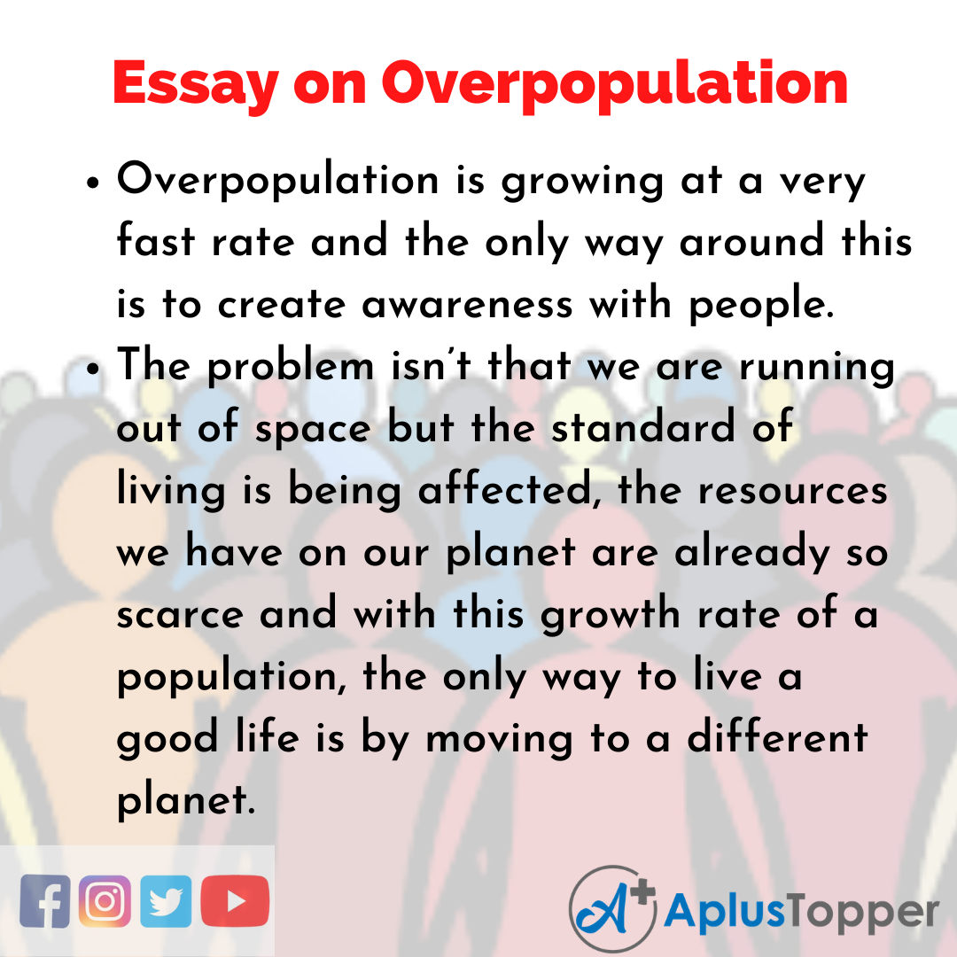 Essay on Overpopulation