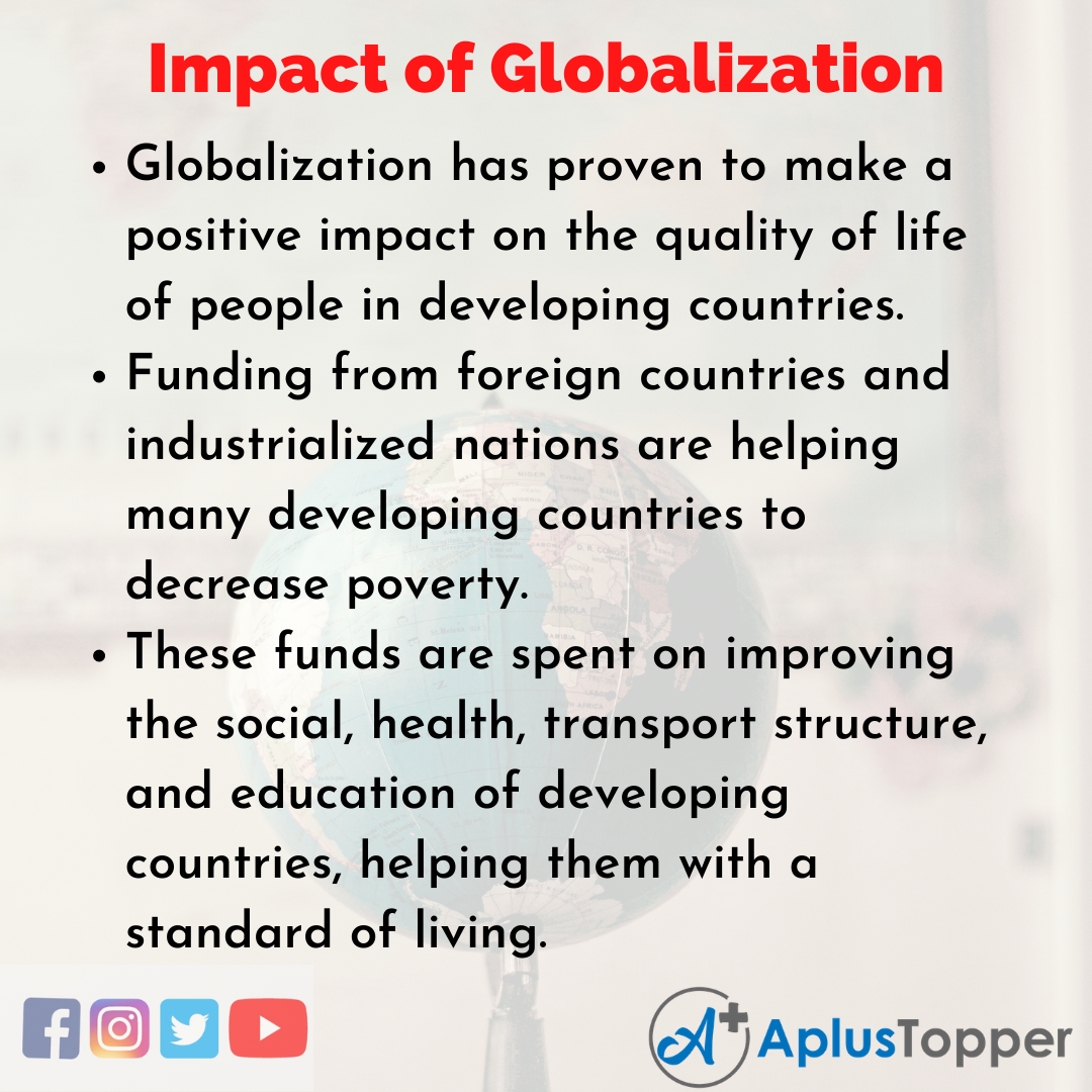 Impact of Globalization