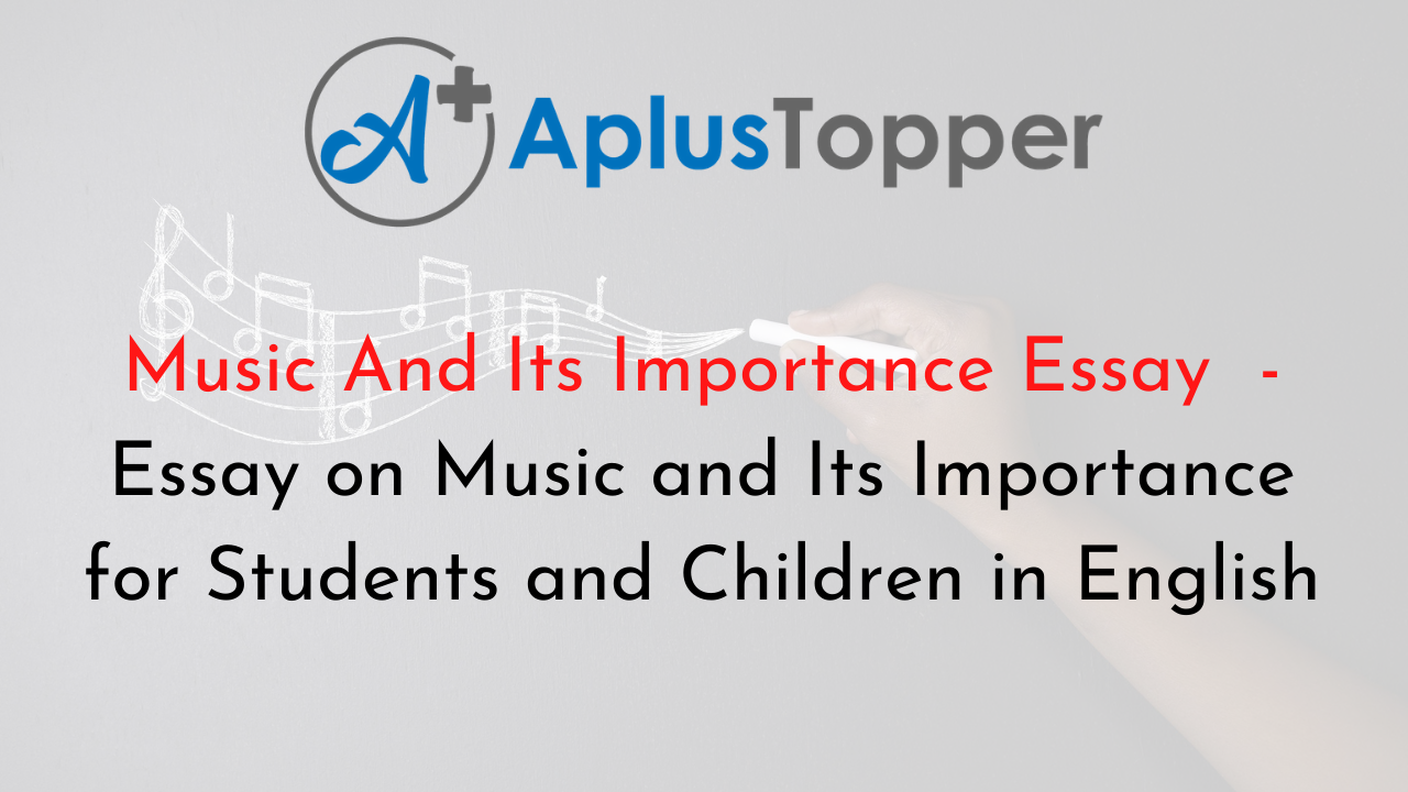 Music And Its Importance