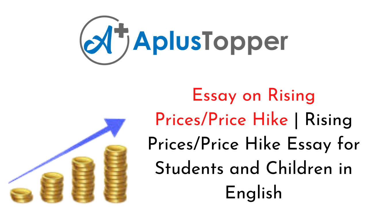 Rising Prices_Price Hike Essay