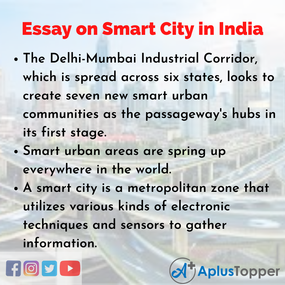 Short Essay on Smart City in India
