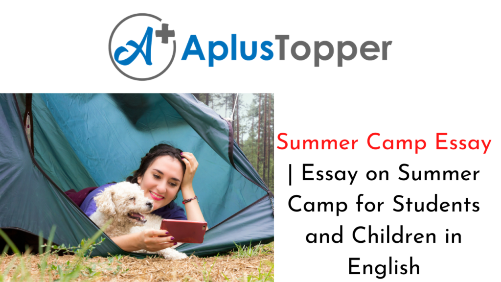common app essay about summer camp