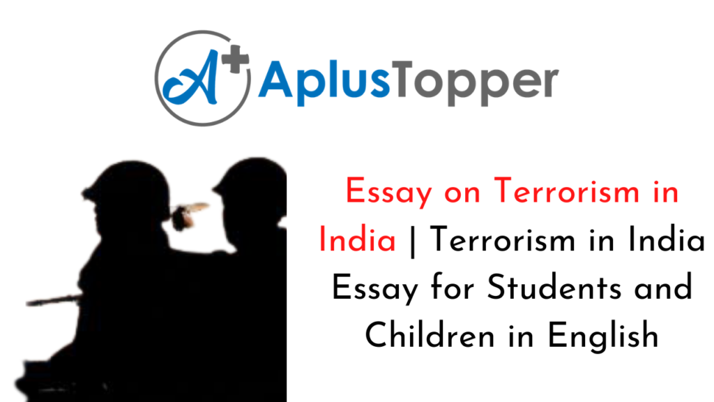 essay on terrorism in india for class 9