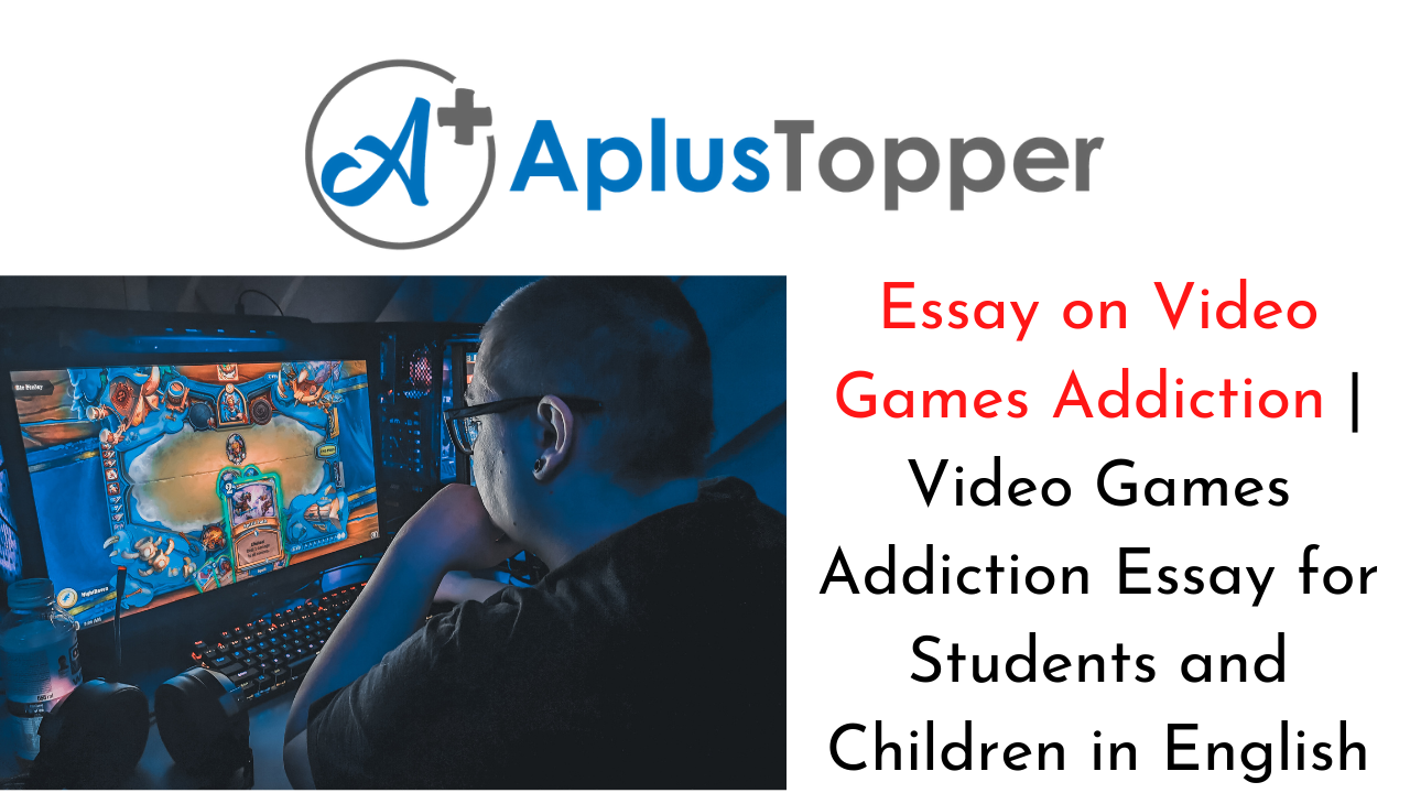 video game addiction essay title