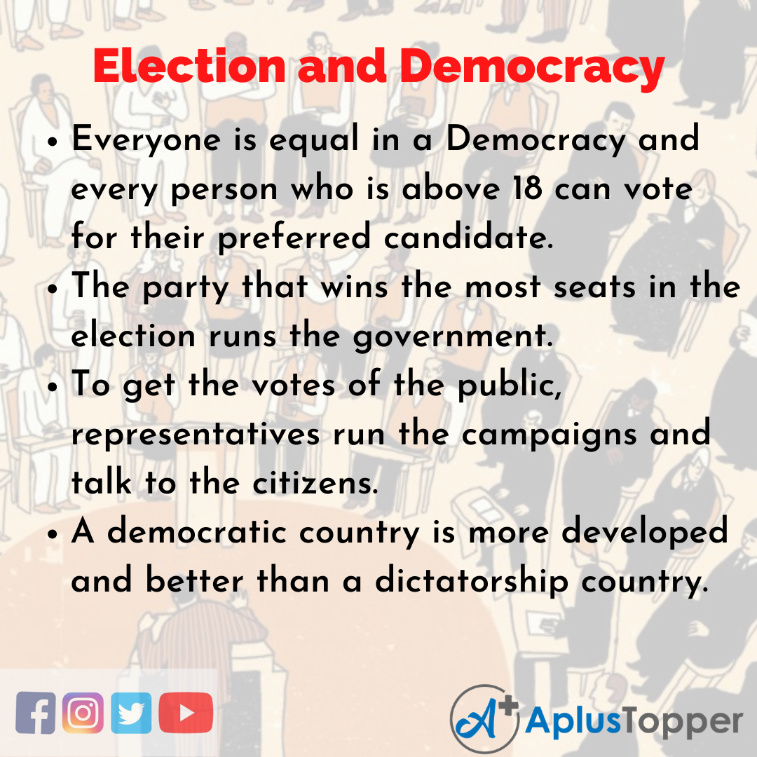 Election and Democracy Essay