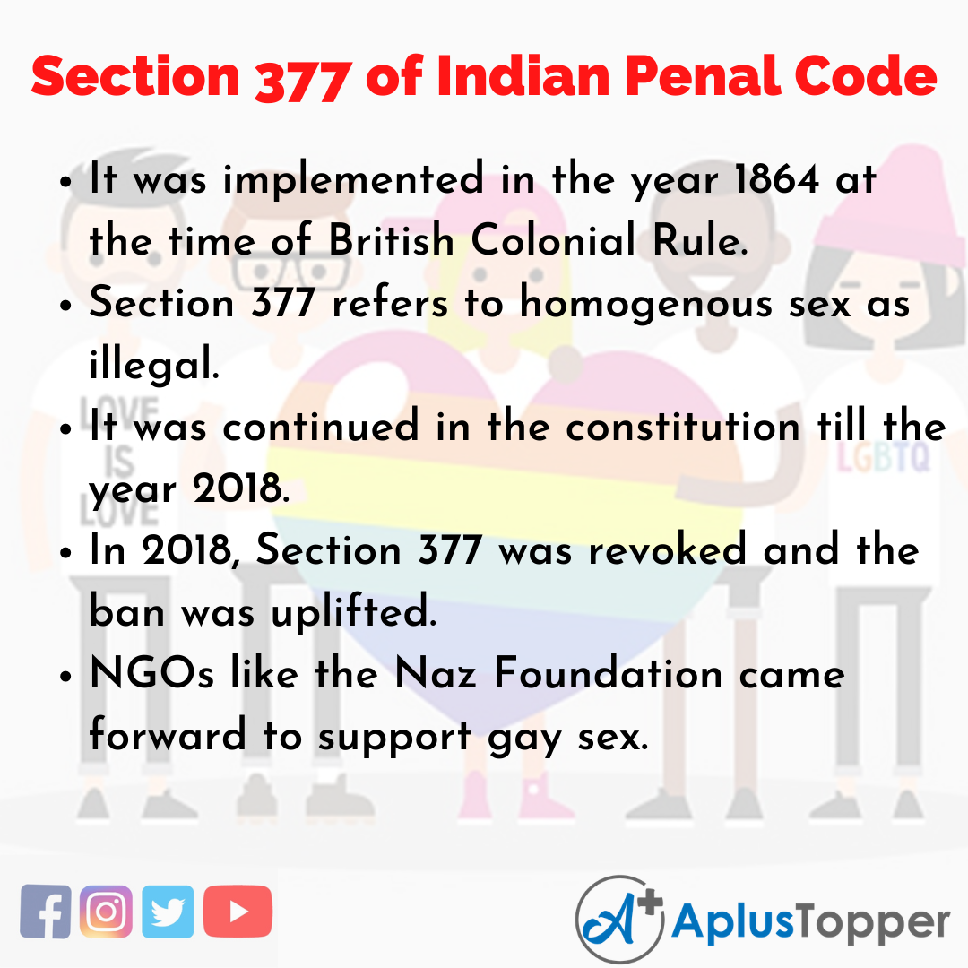 Long Essay on Section 377 of Indian Penal Code