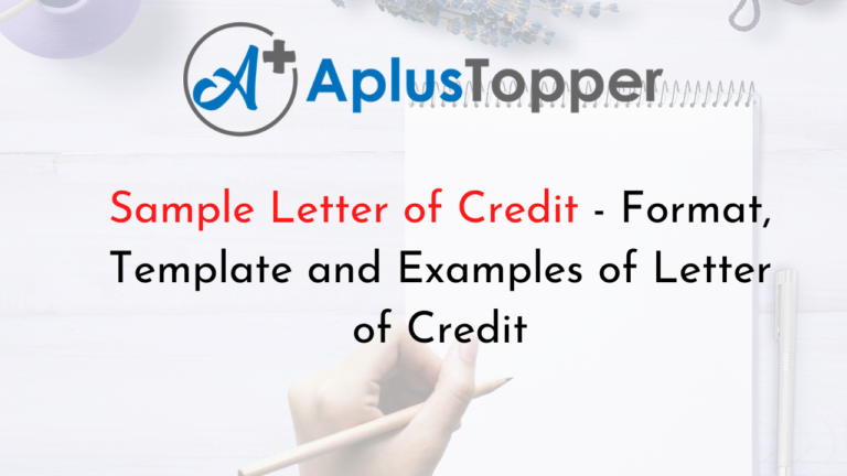 10+ Sample Letter of Credit | Format, Template and Examples of Letter ...
