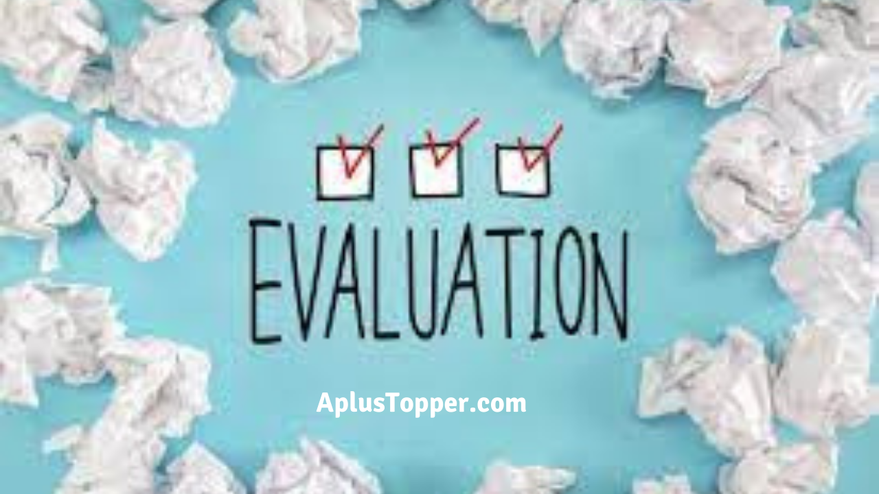 Essay on Evaluation