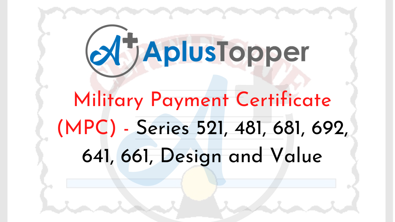 Military Payment Certificate (MPC)