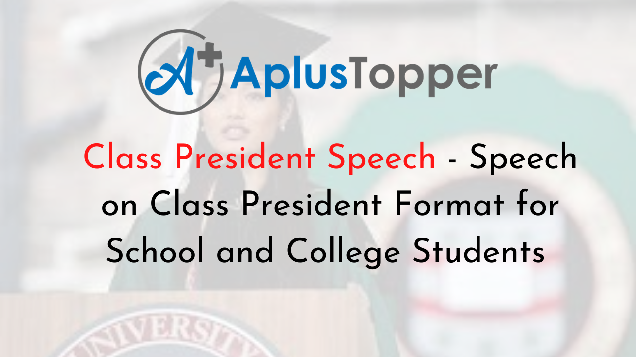 Class President Speech