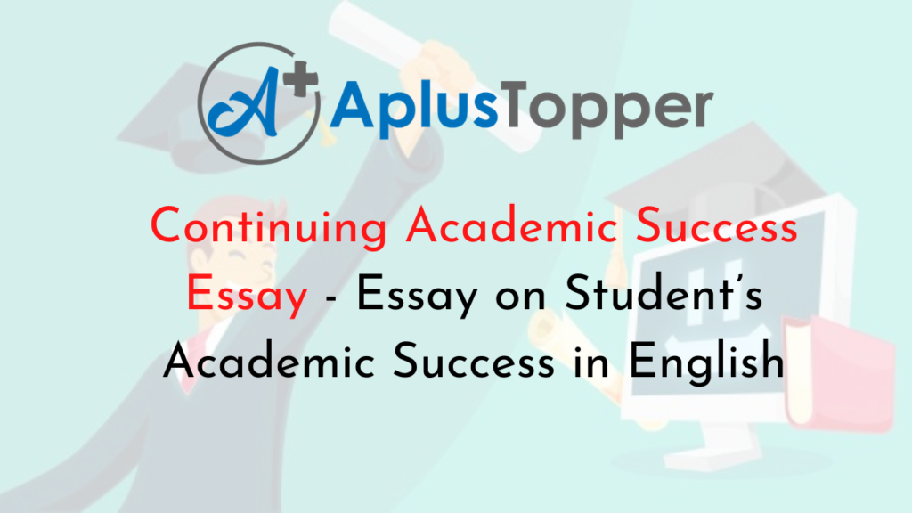 improving academic success essay