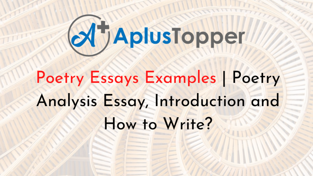 poetry review essays