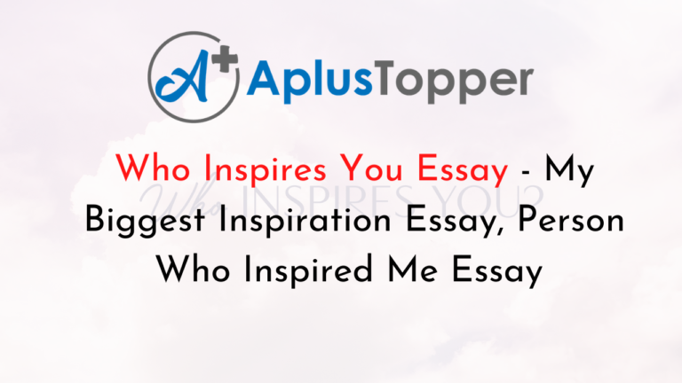 my biggest inspiration essay