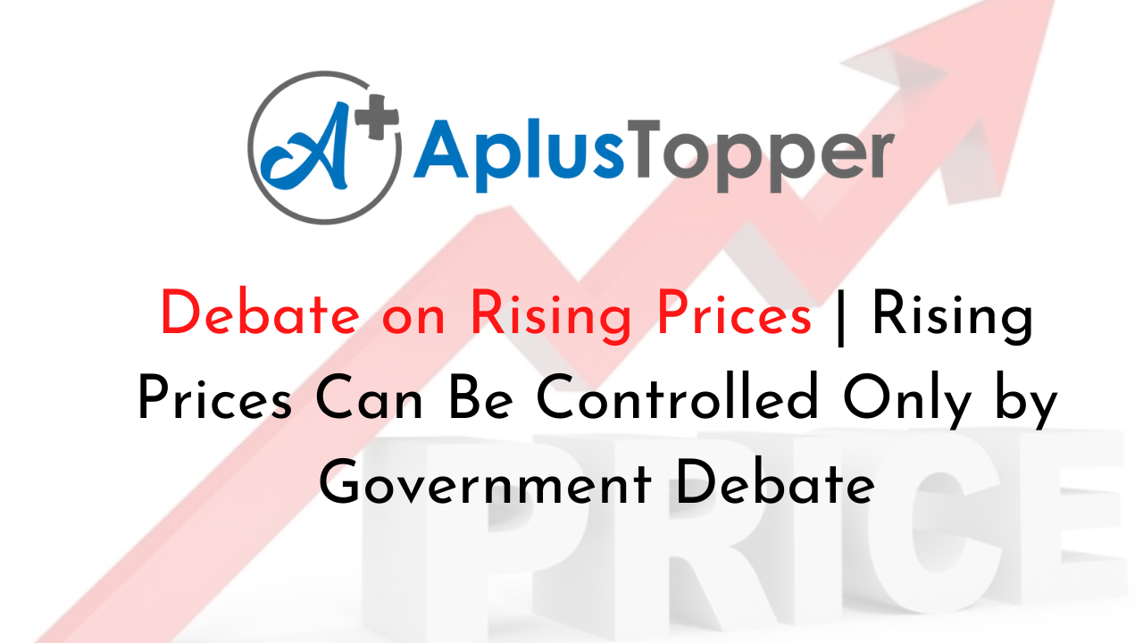 Debate on Rising Prices