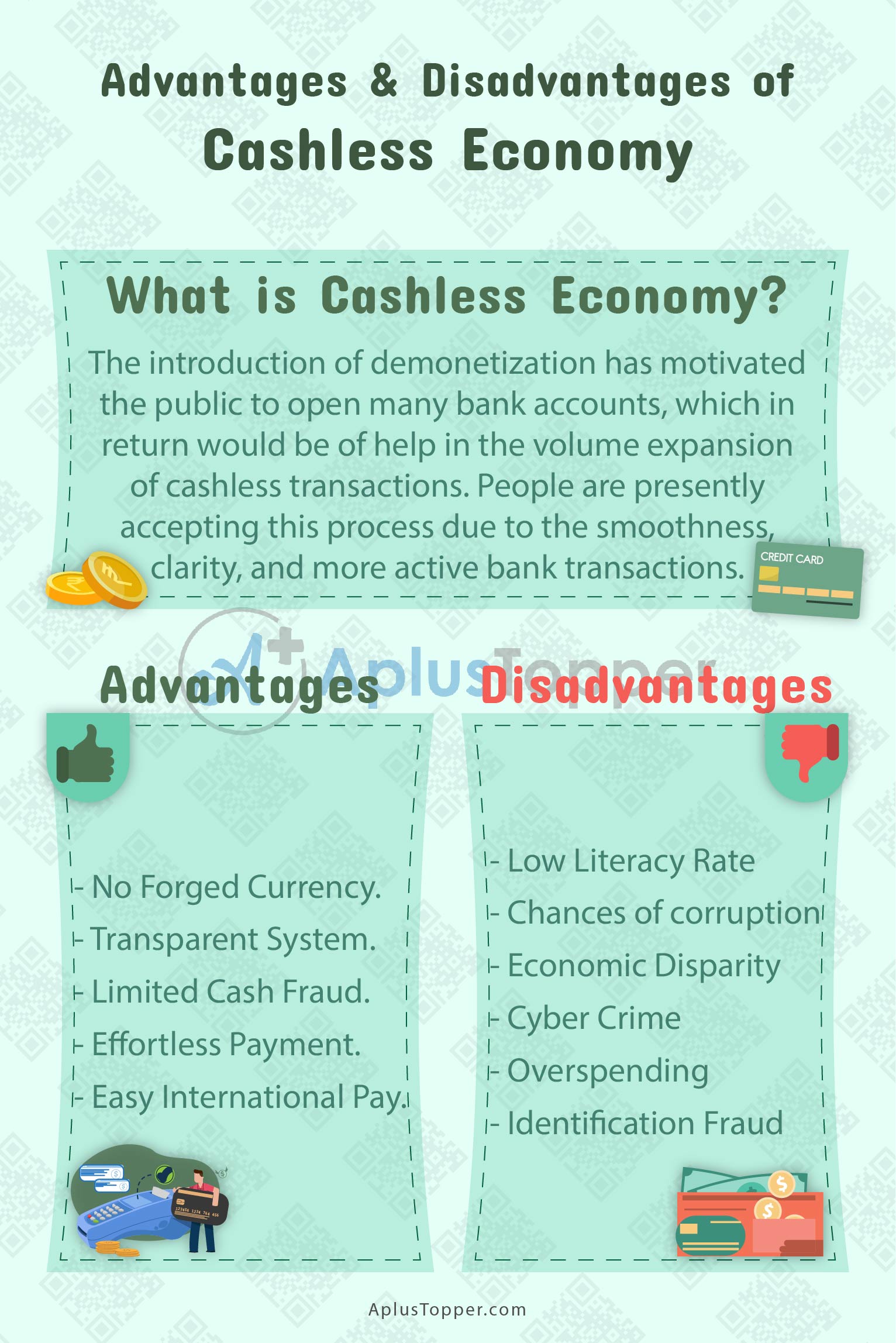 pros and cons of cashless society essay