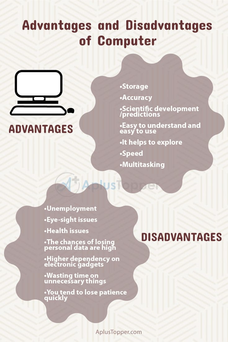 Advantages and Disadvantages of Computer 1