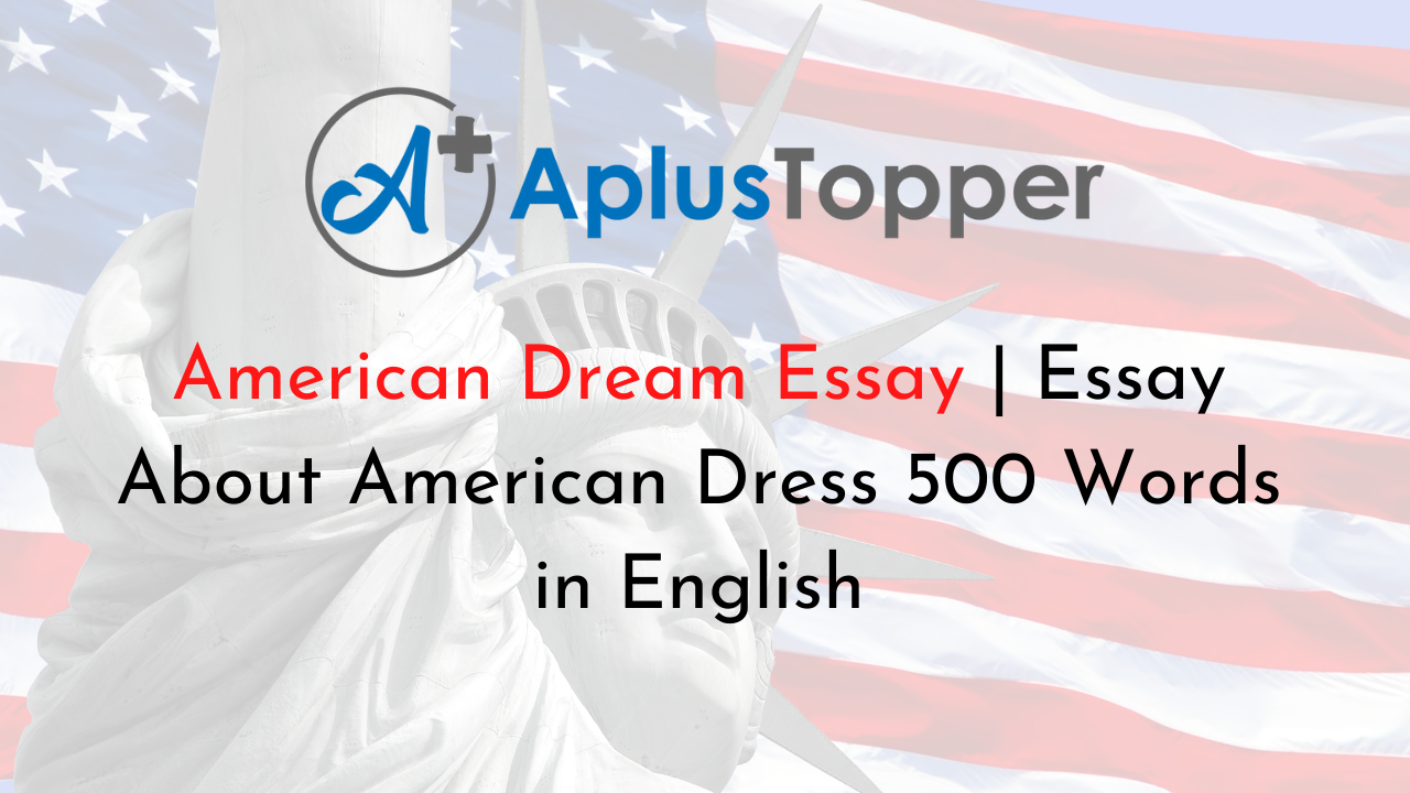 how to conclude an essay about the american dream
