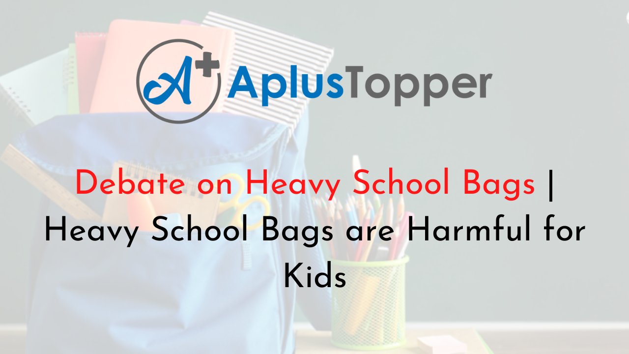 Heavy School Bags