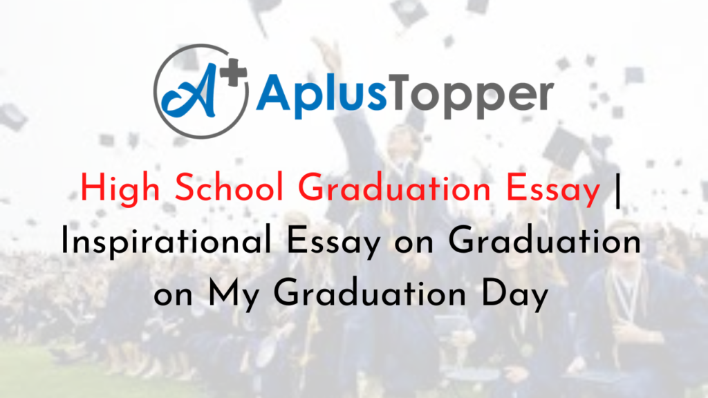 essay on graduation ceremony