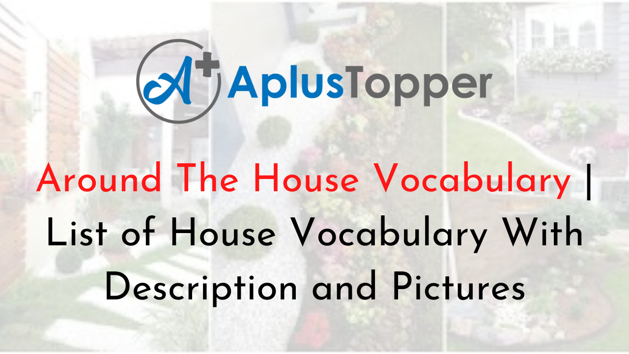 Around The House Vocabulary