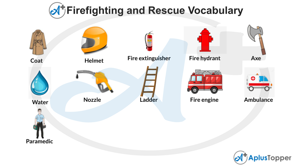 Firefighting and Rescue Vocabulary