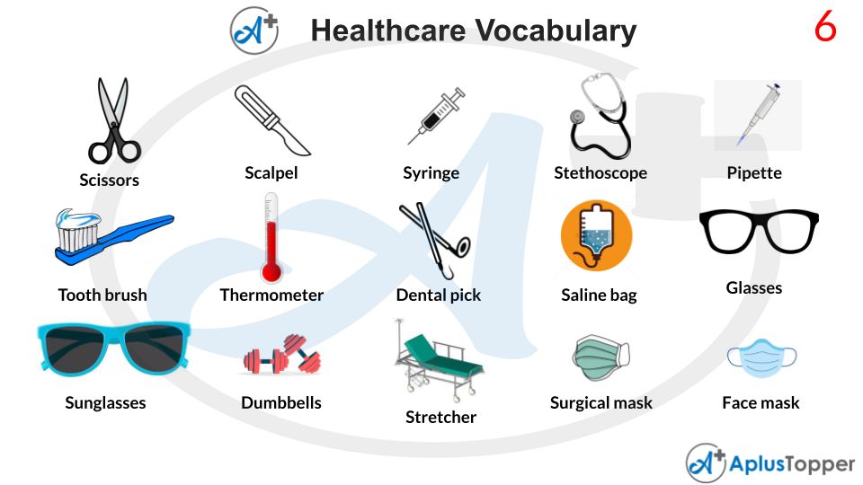 Healthcare Vocabulary List of Words