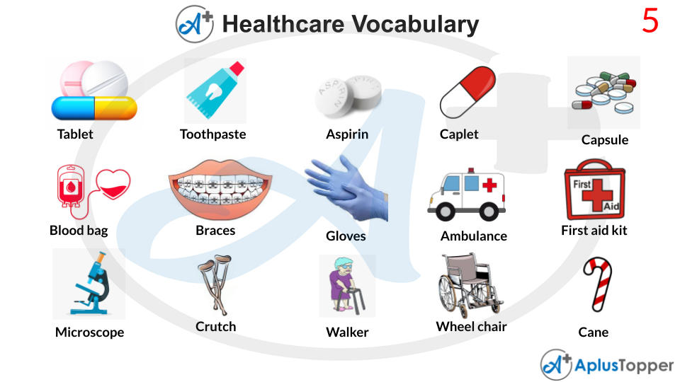 Healthcare Vocabulary Words List
