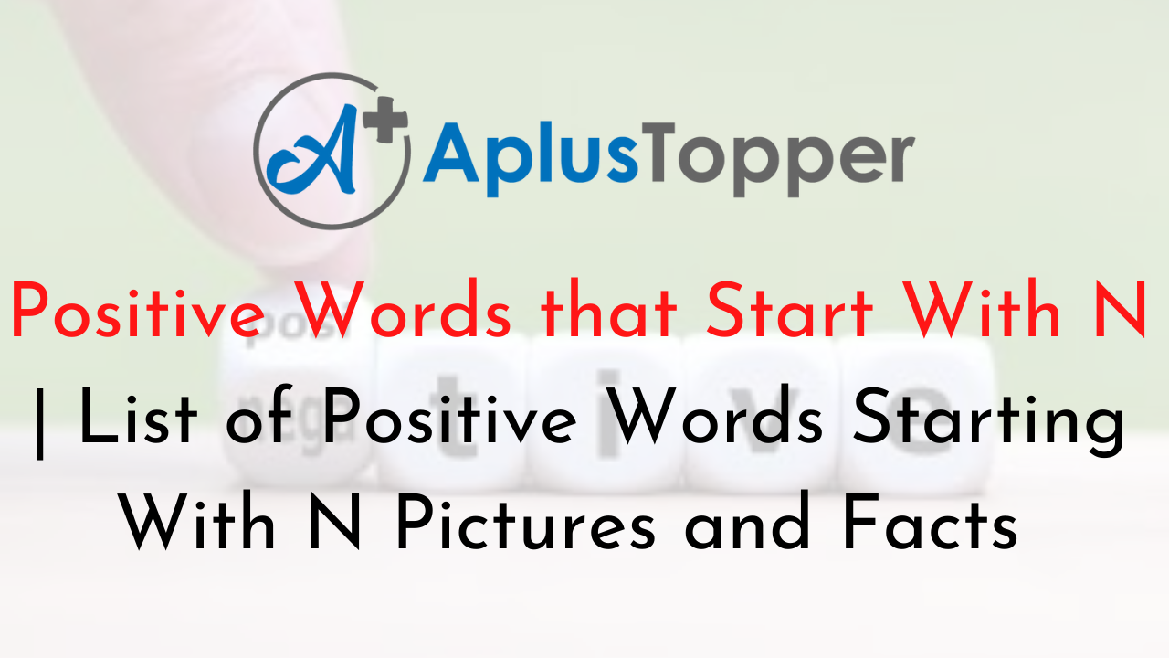 Positive Words that Start With N