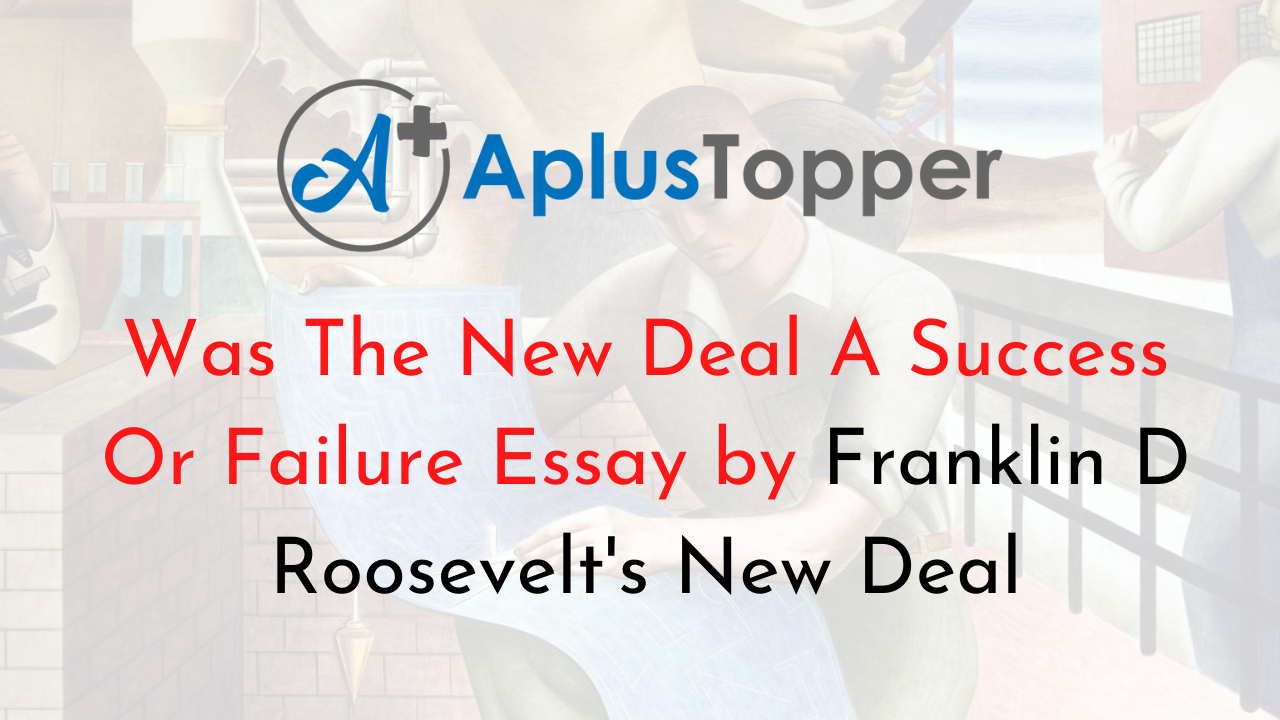 was the new deal a failure essay