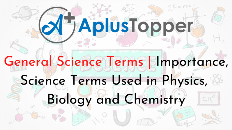 General Science Terms | Importance, Science Terms Used in Physics ...