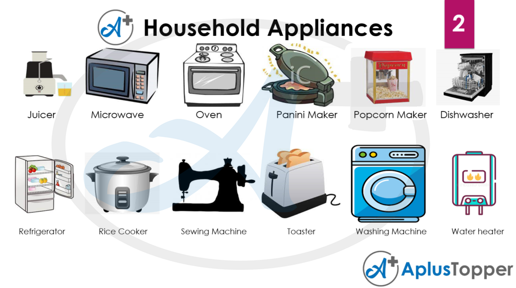 Household Appliances English