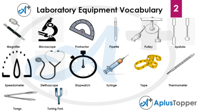 Laboratory Equipment Vocabulary | List of Lab Equipment in English with ...