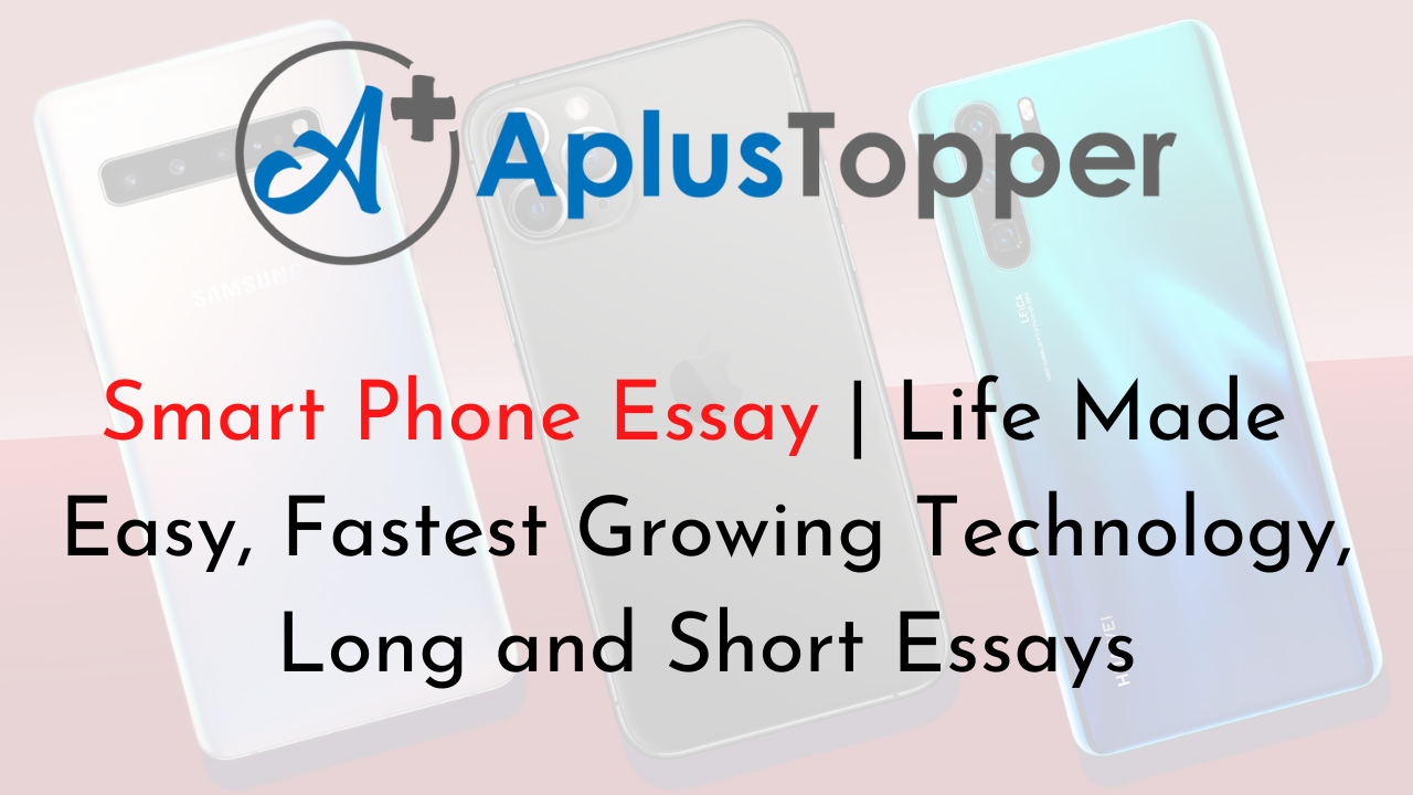 what are smart phone essay