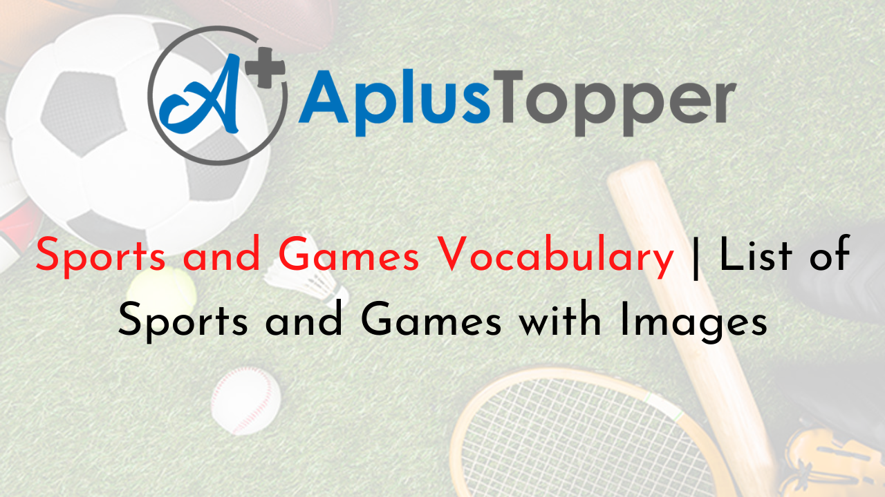 Sports and Games Vocabulary