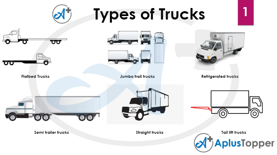 Types of truck