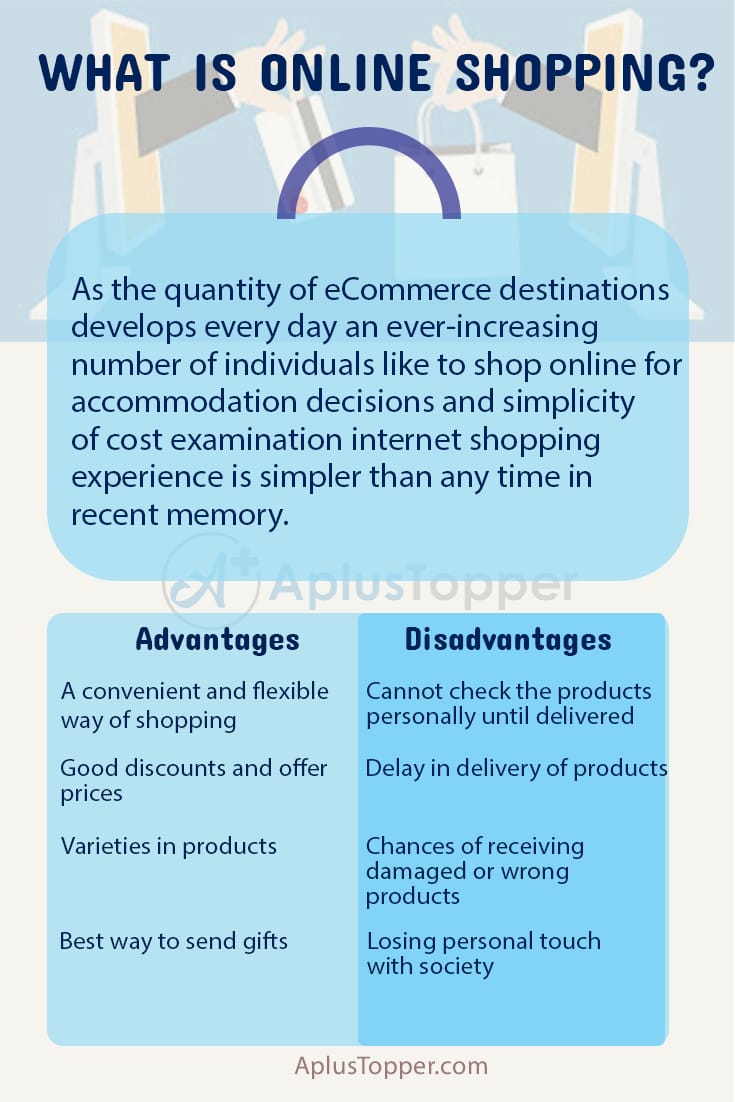 essay about advantages and disadvantages of online shopping