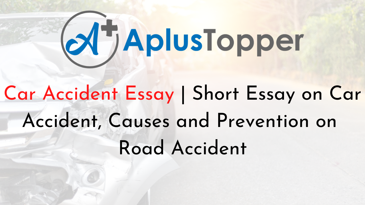 car accident common app essay