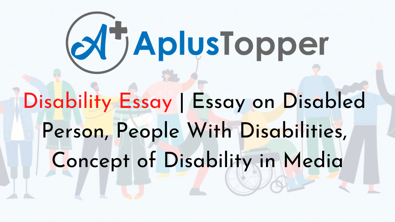 essay about the disabled