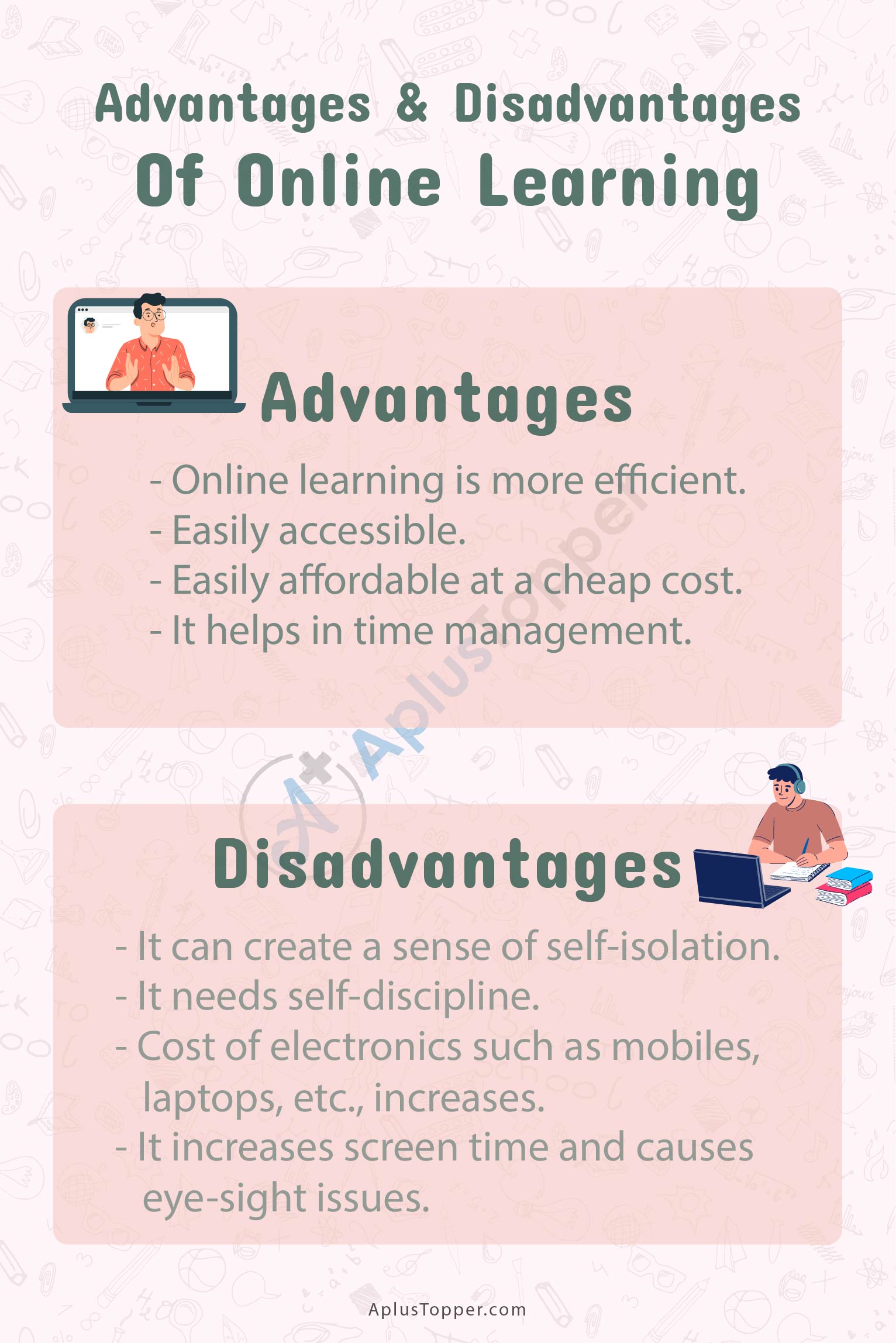 Advantages And Disadvantages Of Online Learning 1