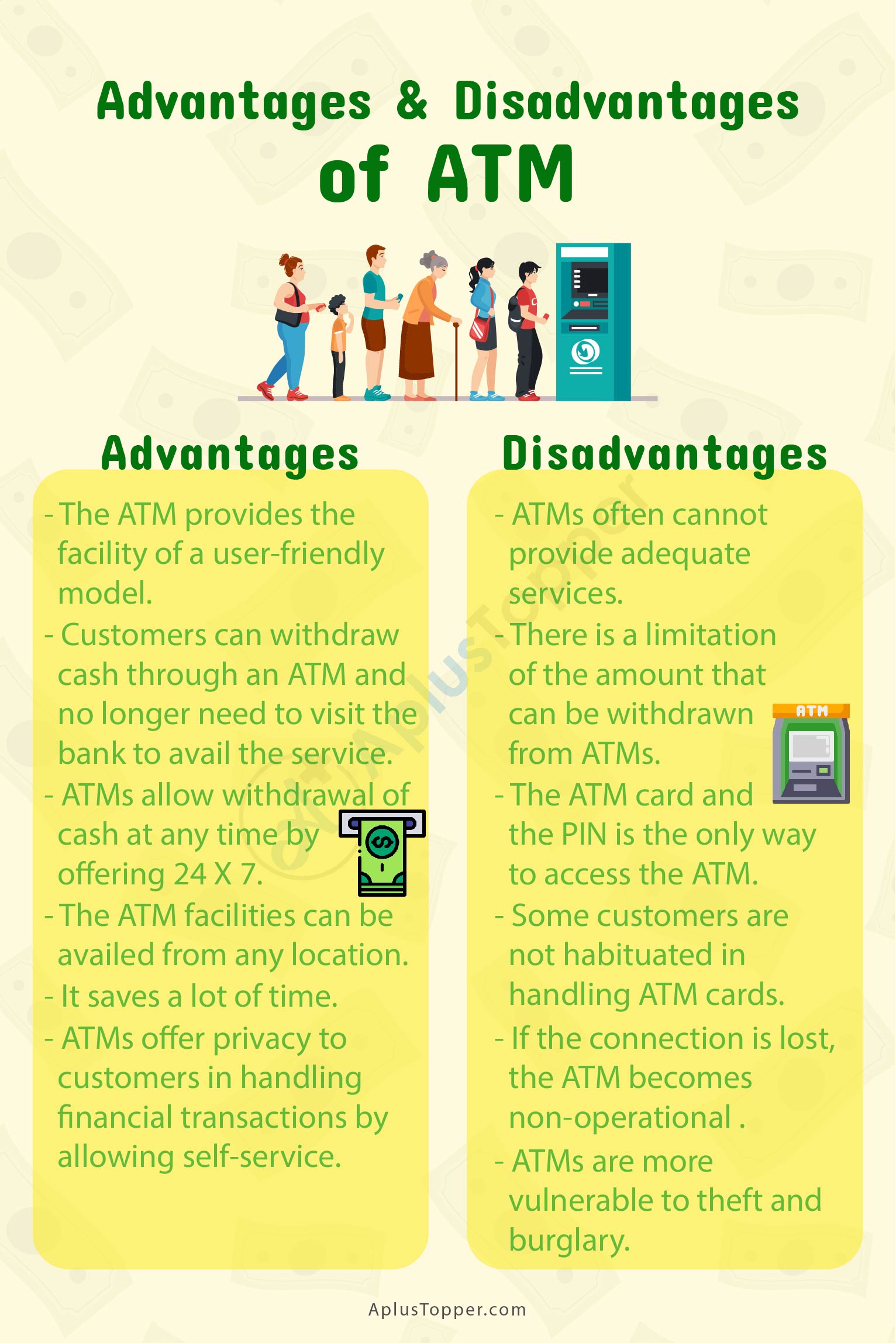 Advantages And Disadvantages Of ATM 2