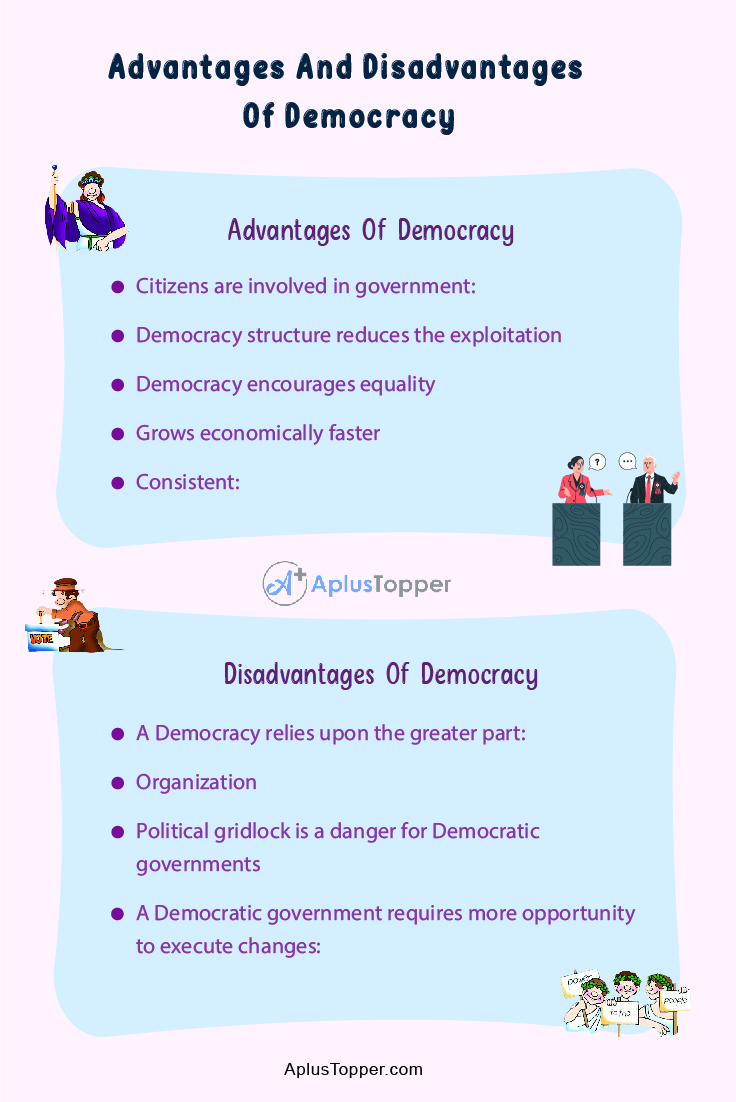 write an essay on the advantages of democratic government