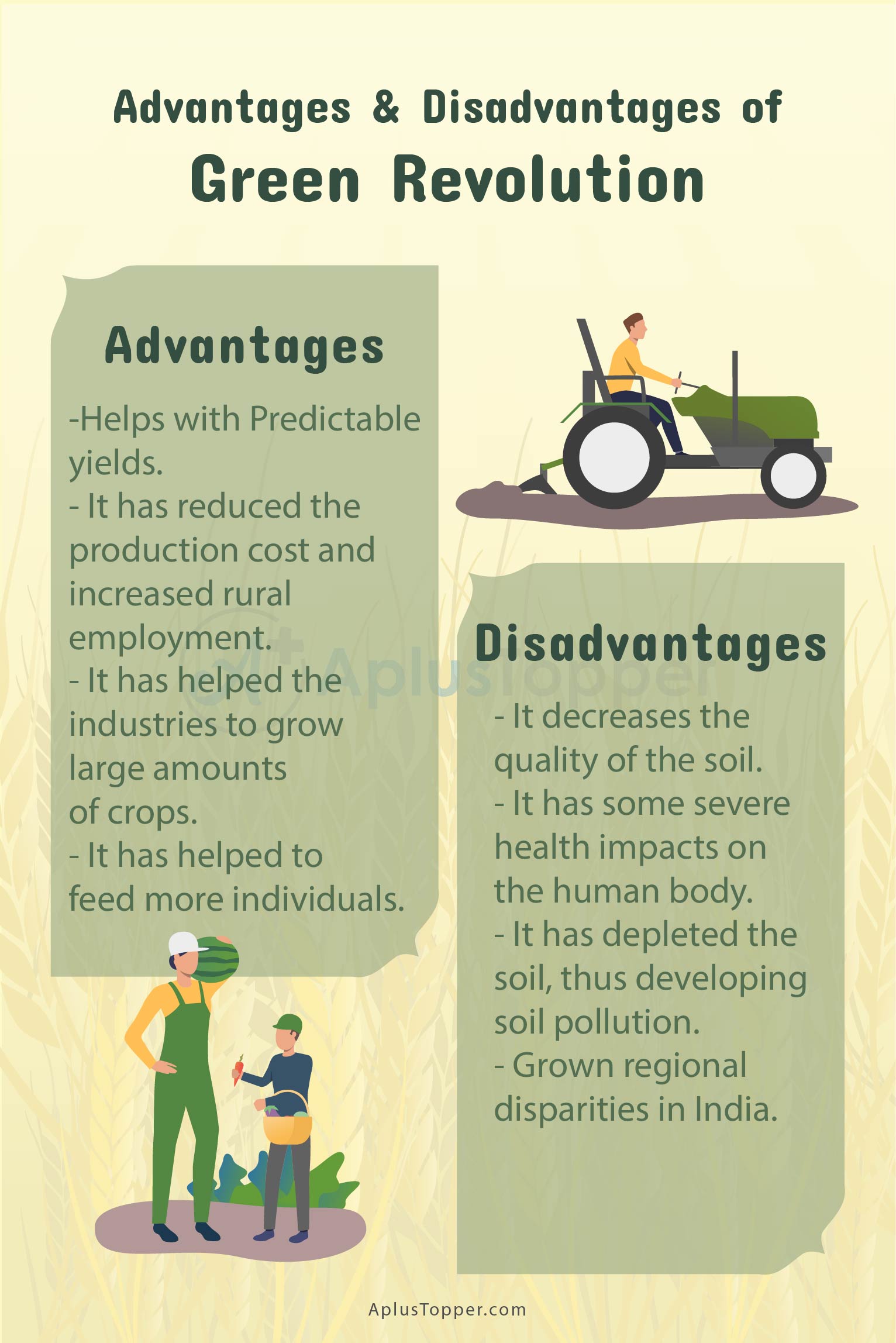 Advantages And Disadvantages Of Green Revolution 2