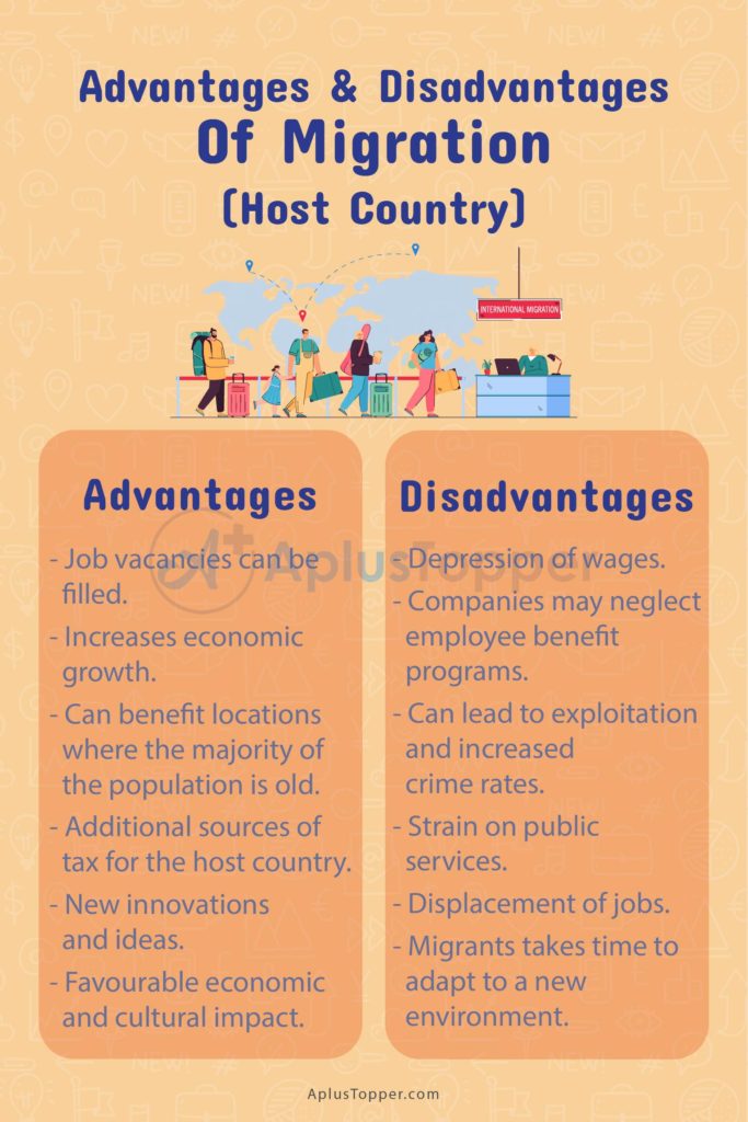 Advantages And Disadvantages Of Migration | Causes and Effects of ...